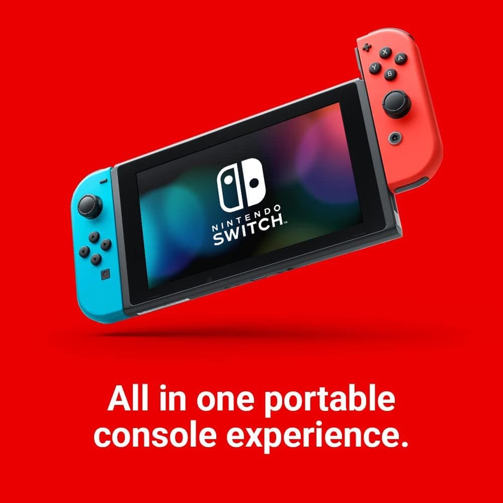 Buy Nintendo,Nintendo Switch Console - Neon Red/Neon blue - Gadcet UK | UK | London | Scotland | Wales| Ireland | Near Me | Cheap | Pay In 3 | Video Game Consoles